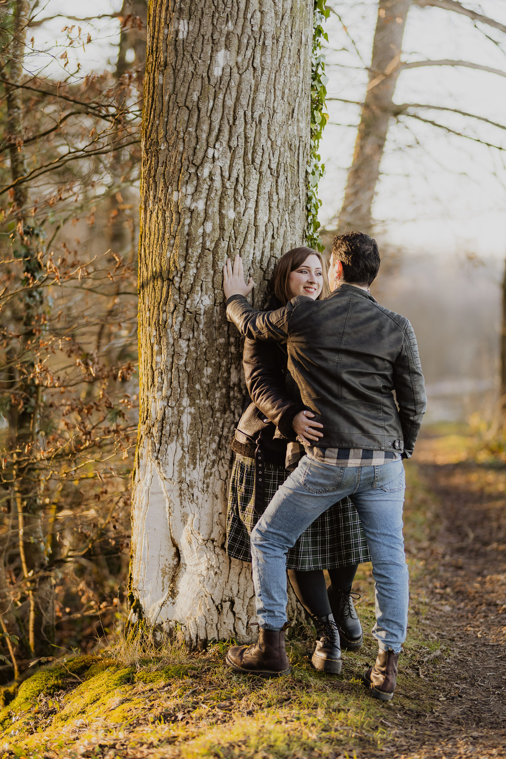Photo de famille lifestyle en Bretagne, instant complice et spontané