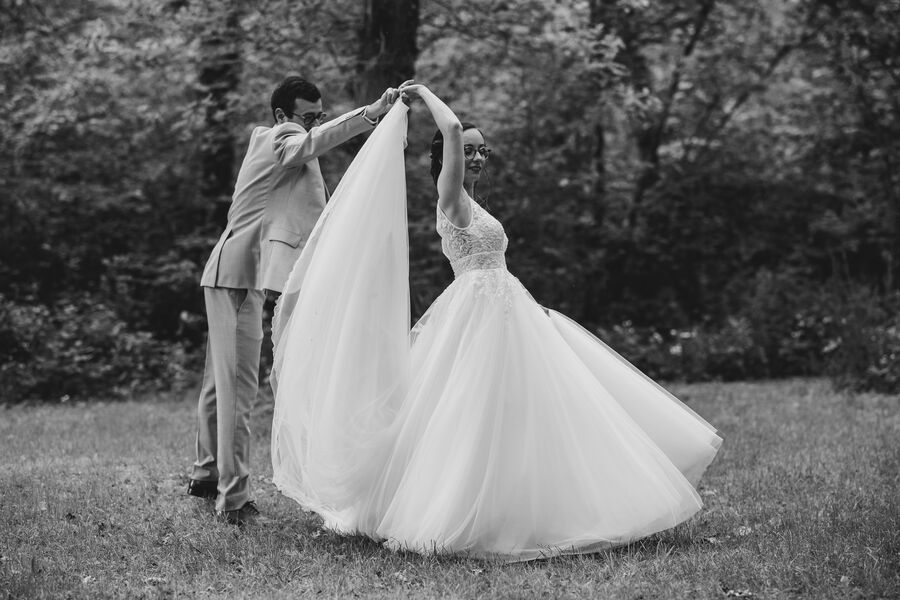 Mariage chic de Clémence & Guillaume au Manoir de la Mare.